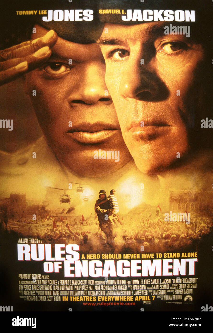 RULES OF ENGAGEMENT, US poster, from left Samuel L. Jackson,