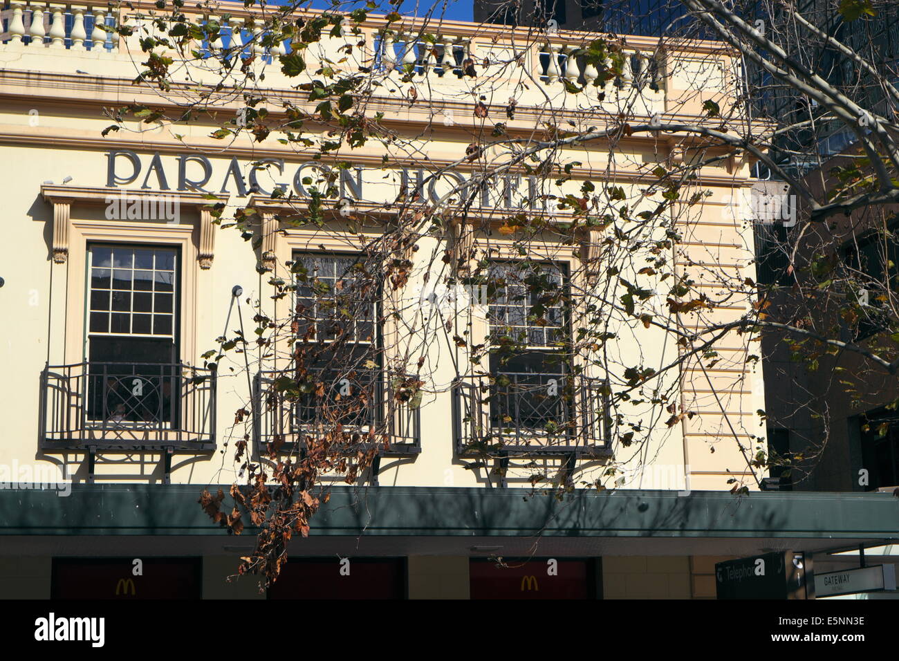 Paragon hotel sydney australia hi-res stock photography and images - Alamy