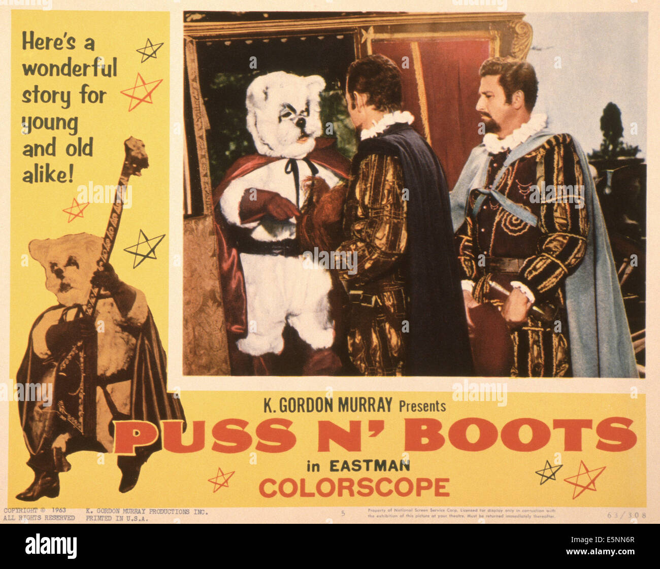 PUSS N' BOOTS, (aka EL GATO CON BOTAS), US lobbycard, 1961 Stock Photo -  Alamy