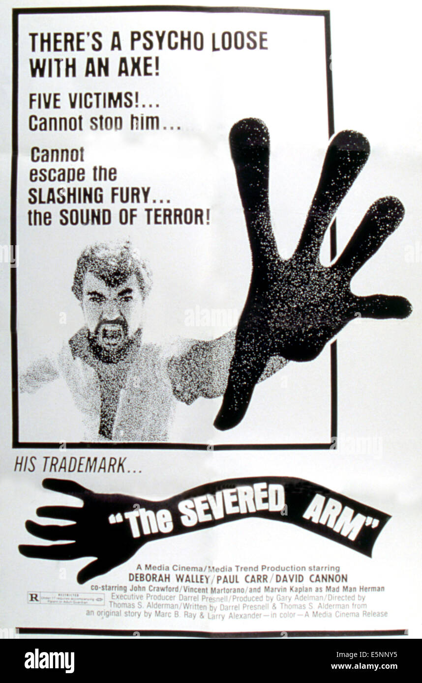 THE SEVERED ARM, 1973 Stock Photo Alamy