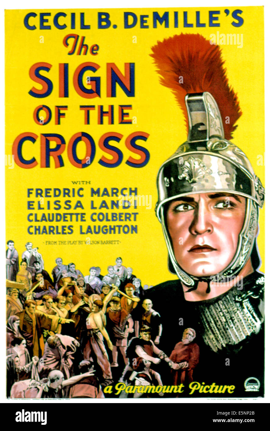 SIGN OF THE CROSS, Fredric March, 1932 Stock Photo Alamy