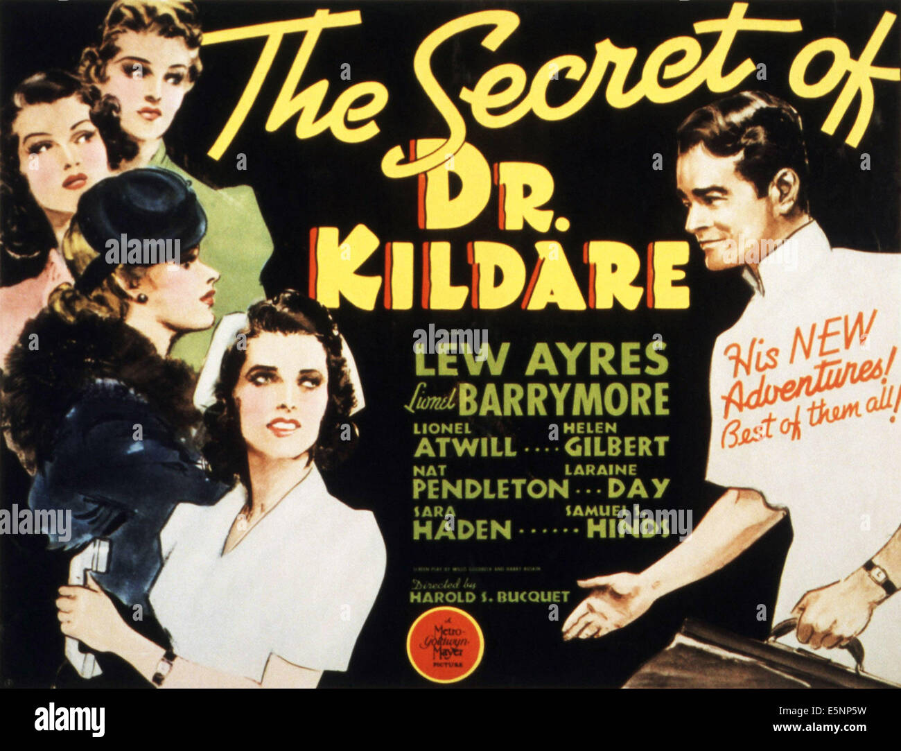 THE SECRET OF DR. KILDARE, Lew Ayres, 1939 Stock Photo