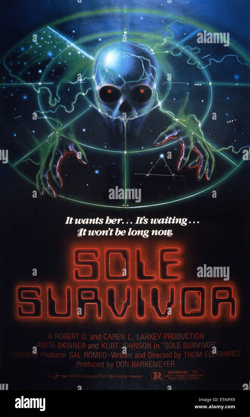 SOLE SURVIVOR, US poster, 1983, © International Film Marketing/courtesy