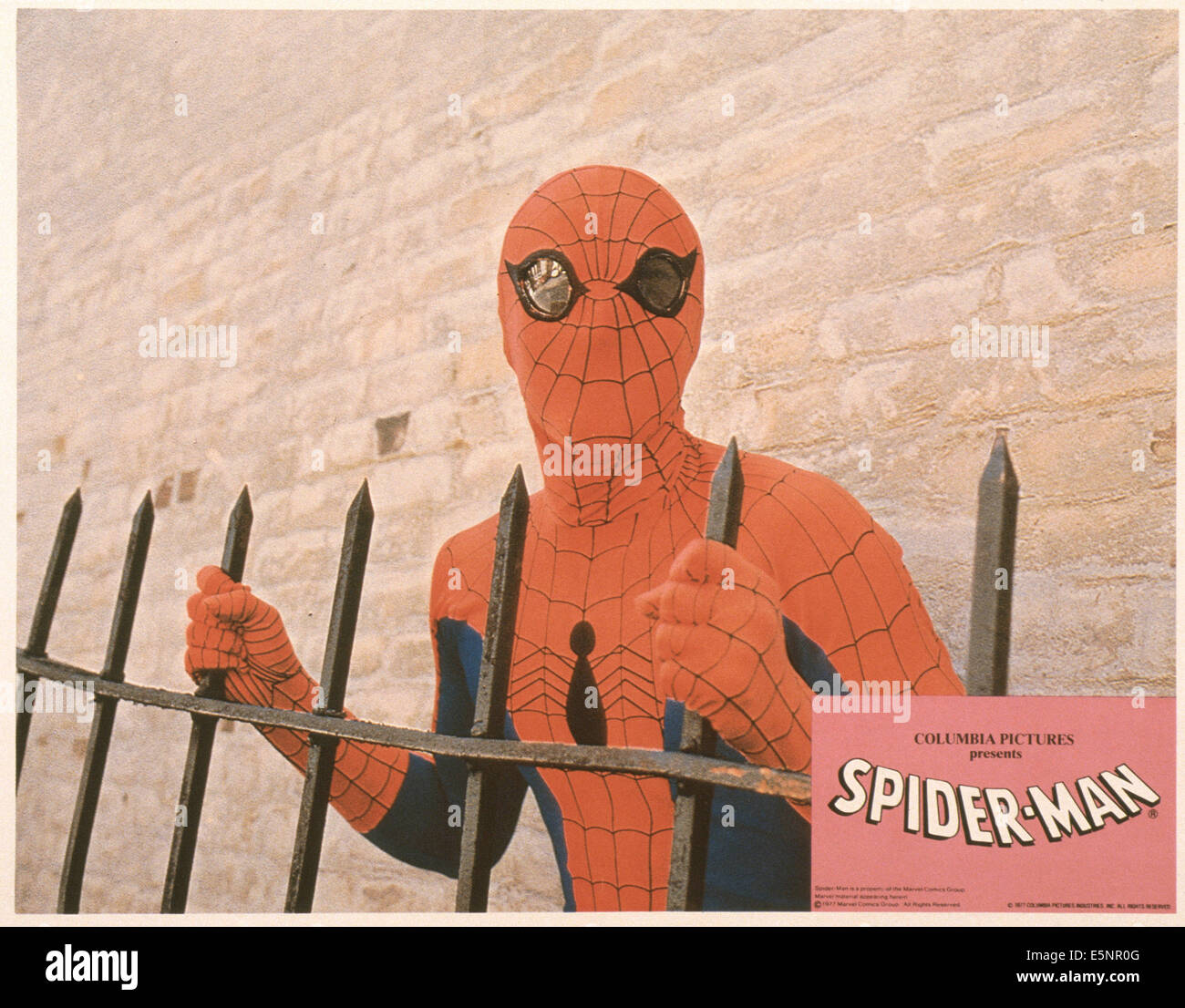 SPIDER-MAN, Nicholas Hammond, 1978 Stock Photo