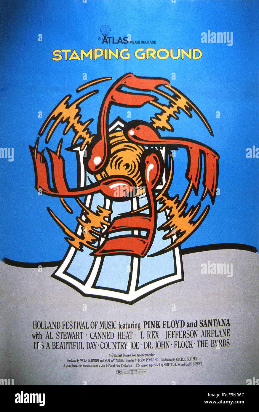 STAMPING GROUND, (aka LOVE AND MUSIC), US poster, 1971 Stock Photo Alamy