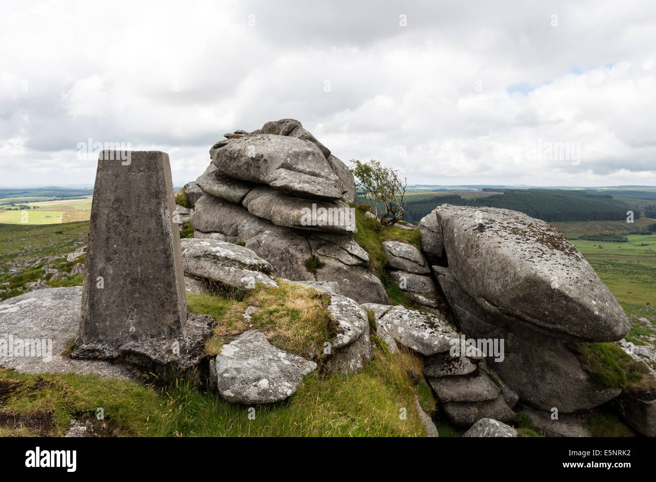 The Flooded Gold Diggings quarry on Bodmin Moor Stock Photo - Alamy