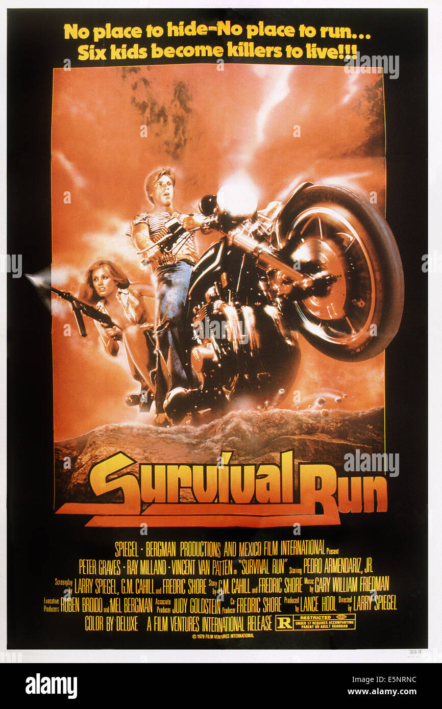 Movie Poster Survival Run 1979 