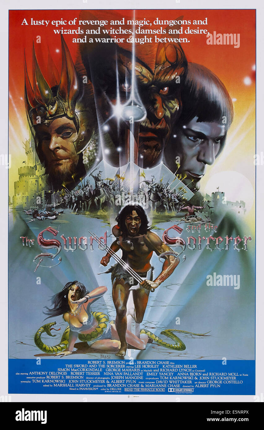 THE SWORD AND THE SORCERER, US poster, 1982, © Group 1