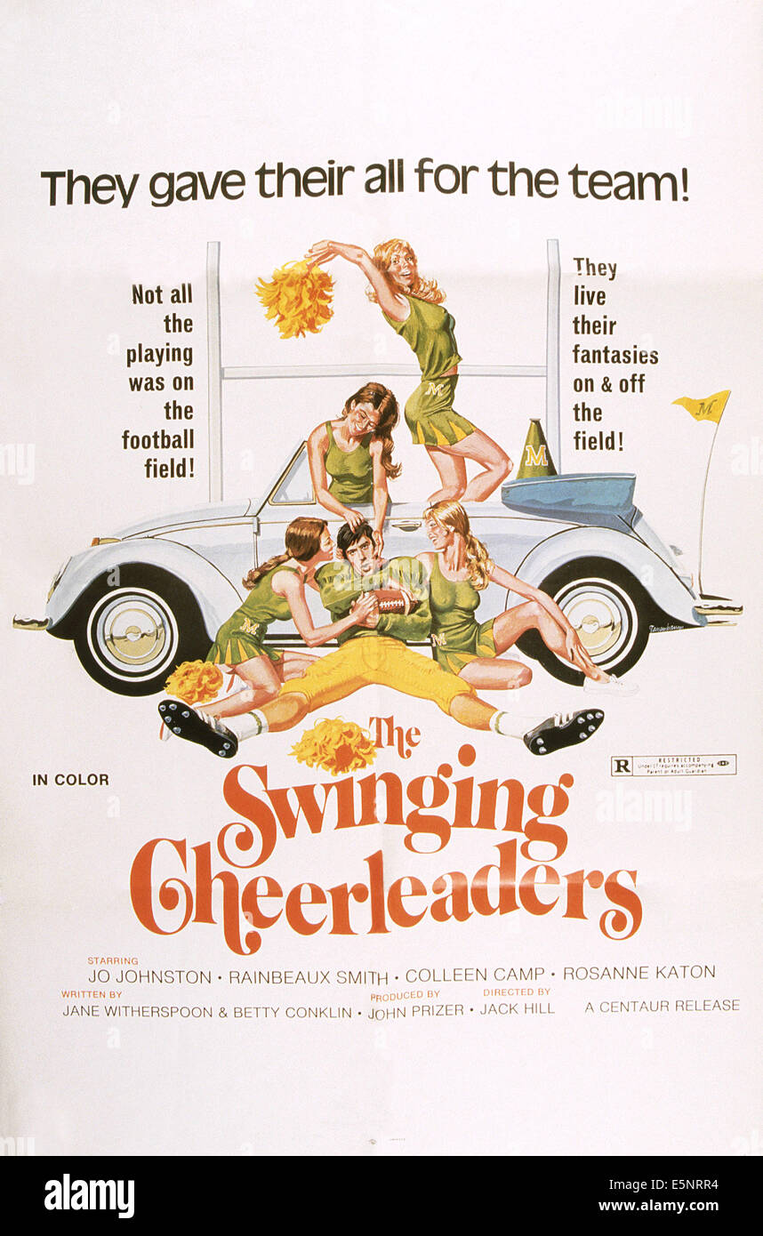 THE SWINGING CHEERLEADERS, US poster, 1974 Stock Photo - Alamy