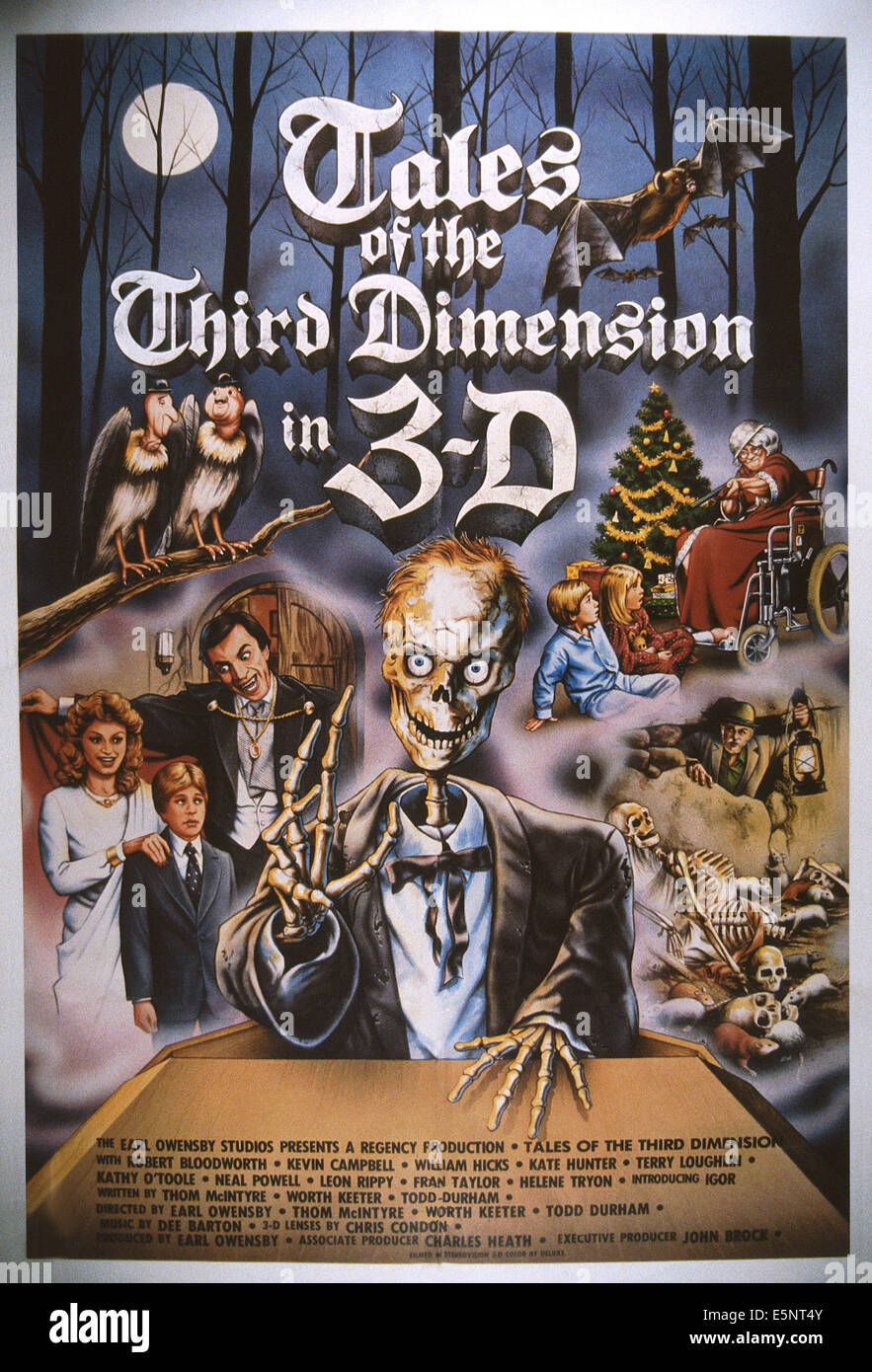 TALES OF THE THIRD DIMENSION, US poster, 1984, © Earl Owensby Studio