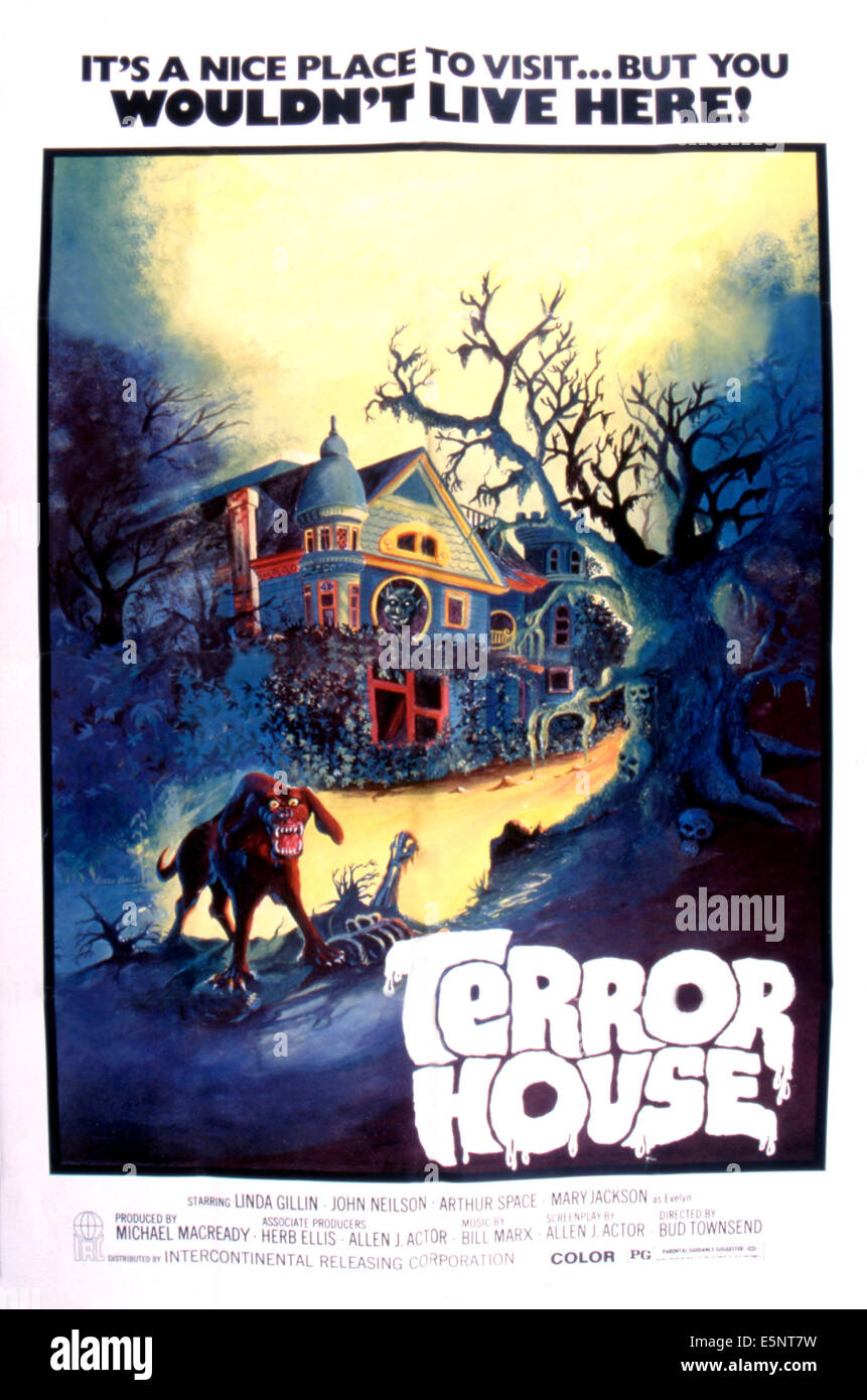 TERROR HOUSE (aka CLUB DEAD; TERROR AT RED WOLF INN; TERROR AT THE RED