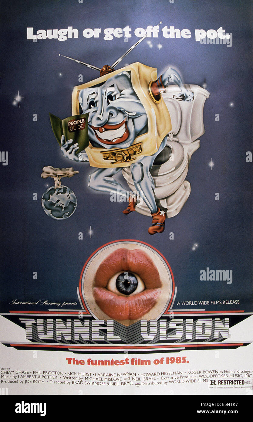 TUNNEL VISION, US poster, 1976 Stock Photo Alamy