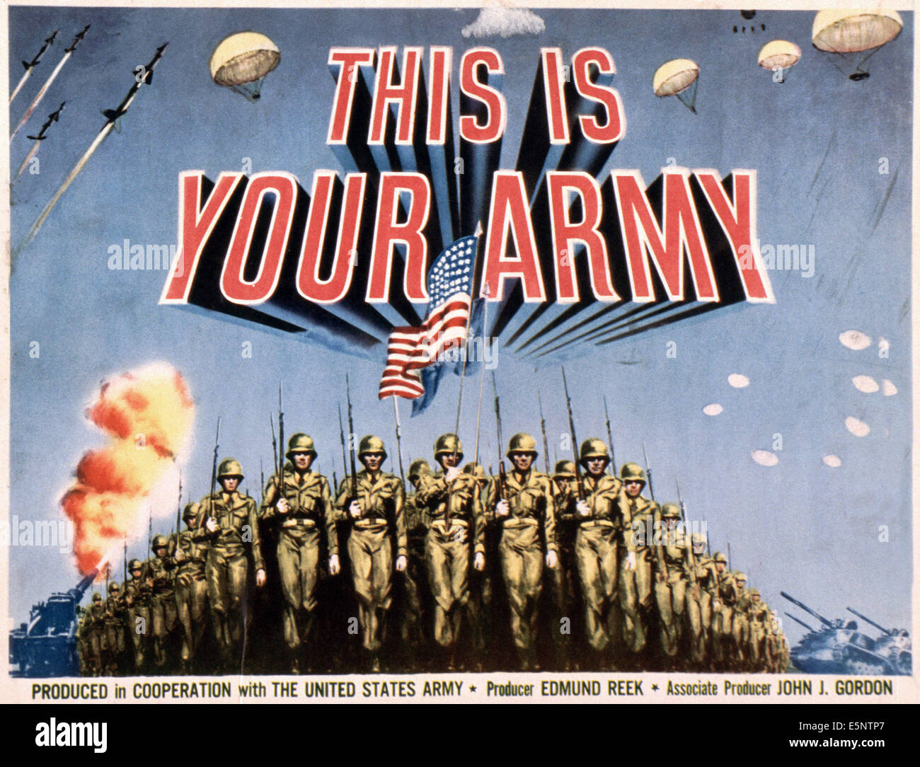 THIS IS YOUR ARMY, US poster, 1940s Stock Photo