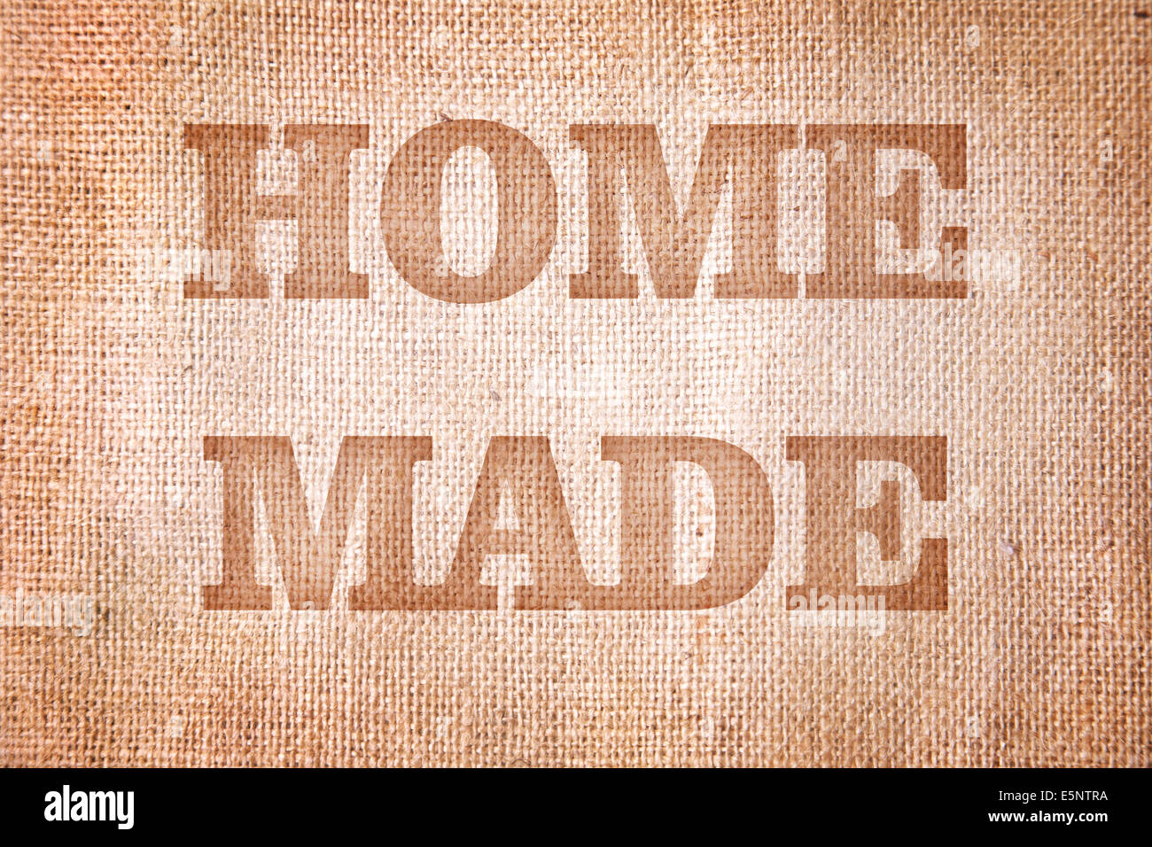 Old burlap. Background in vintage style Stock Photo