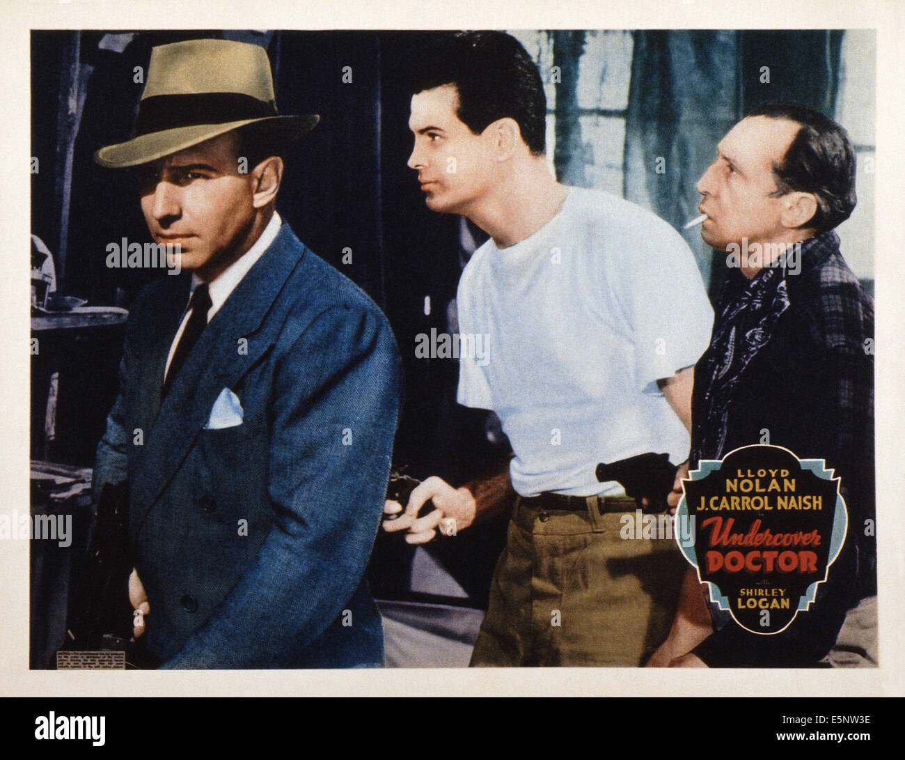 UNDERCOVER DOCTOR, US lobbycard, Lloyd Nolan, Robert Wilcox, Raymond