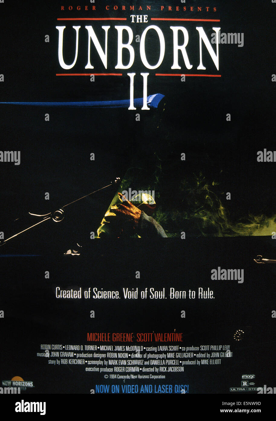 THE UNBORN II, (aka BABY BLOOD II), US poster art, 1994. ©Concorde/New  Horizons/courtesy Everett Collection Stock Photo - Alamy