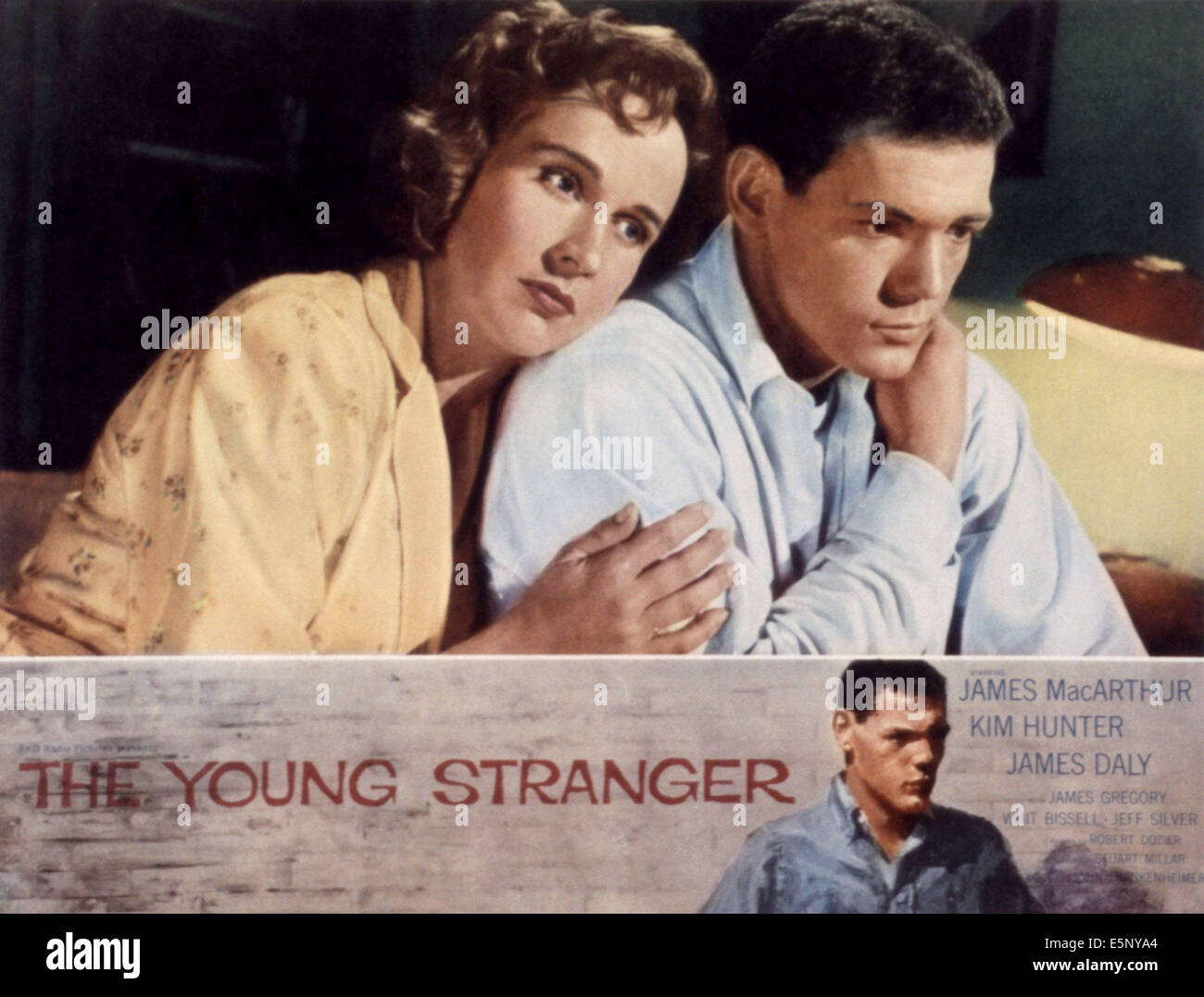 THE YOUNG STRANGER, Kim Hunter, James MacArthur, 1957 Stock Photo