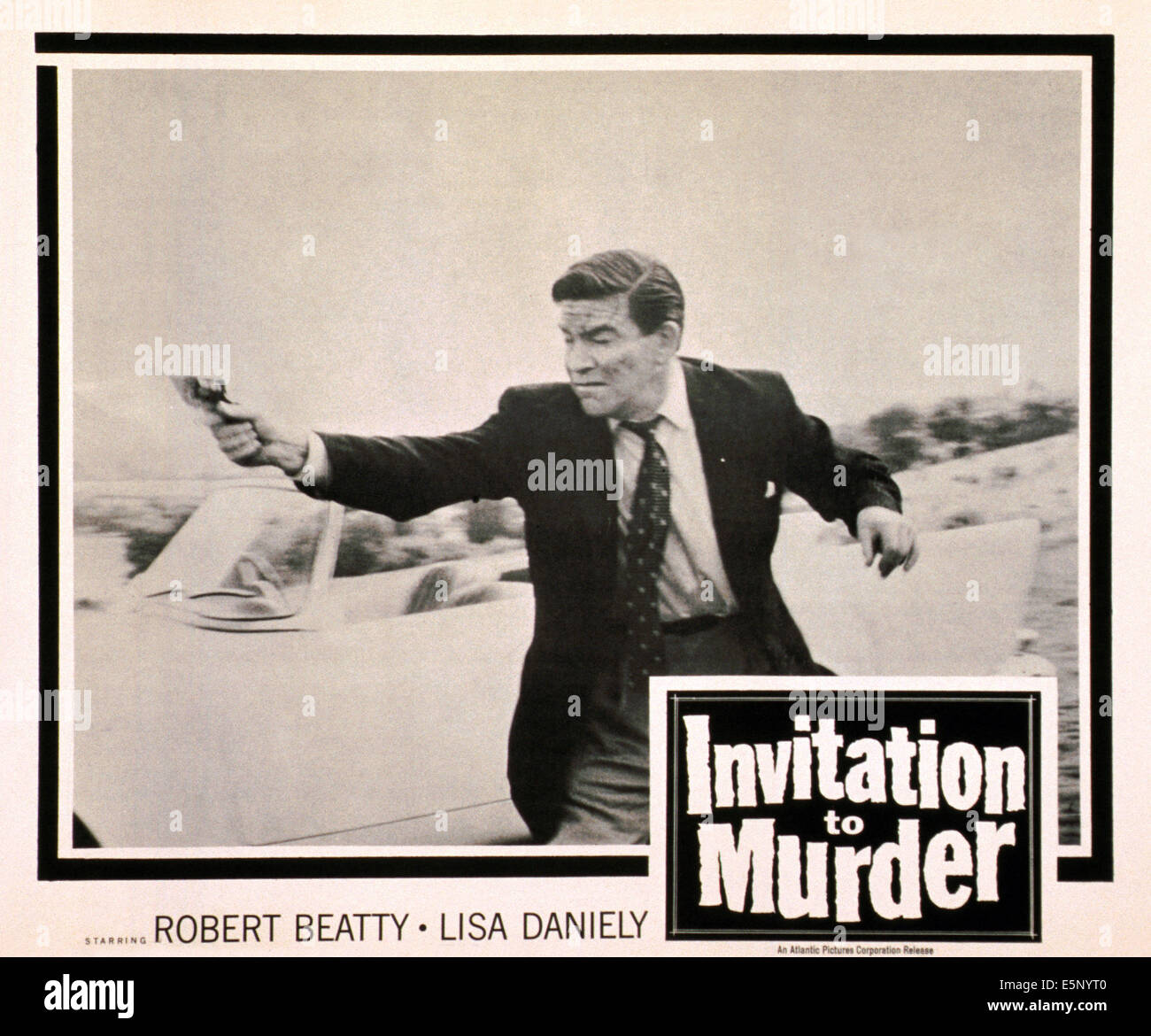ARMCHAIR THEATRE, Robert Beatty, 'Invitation to Murder,' (season 3, episode 51, aired August 30, 1959), 1956-1974 Stock Photo
