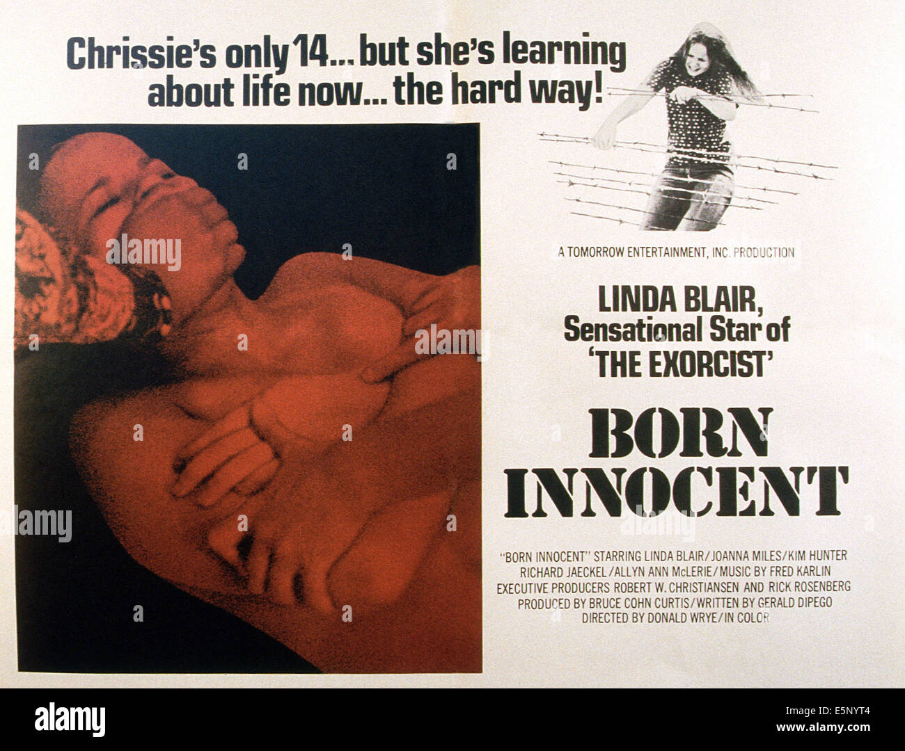 BORN INNOCENT, Linda Blair, 1974 Stock Photo