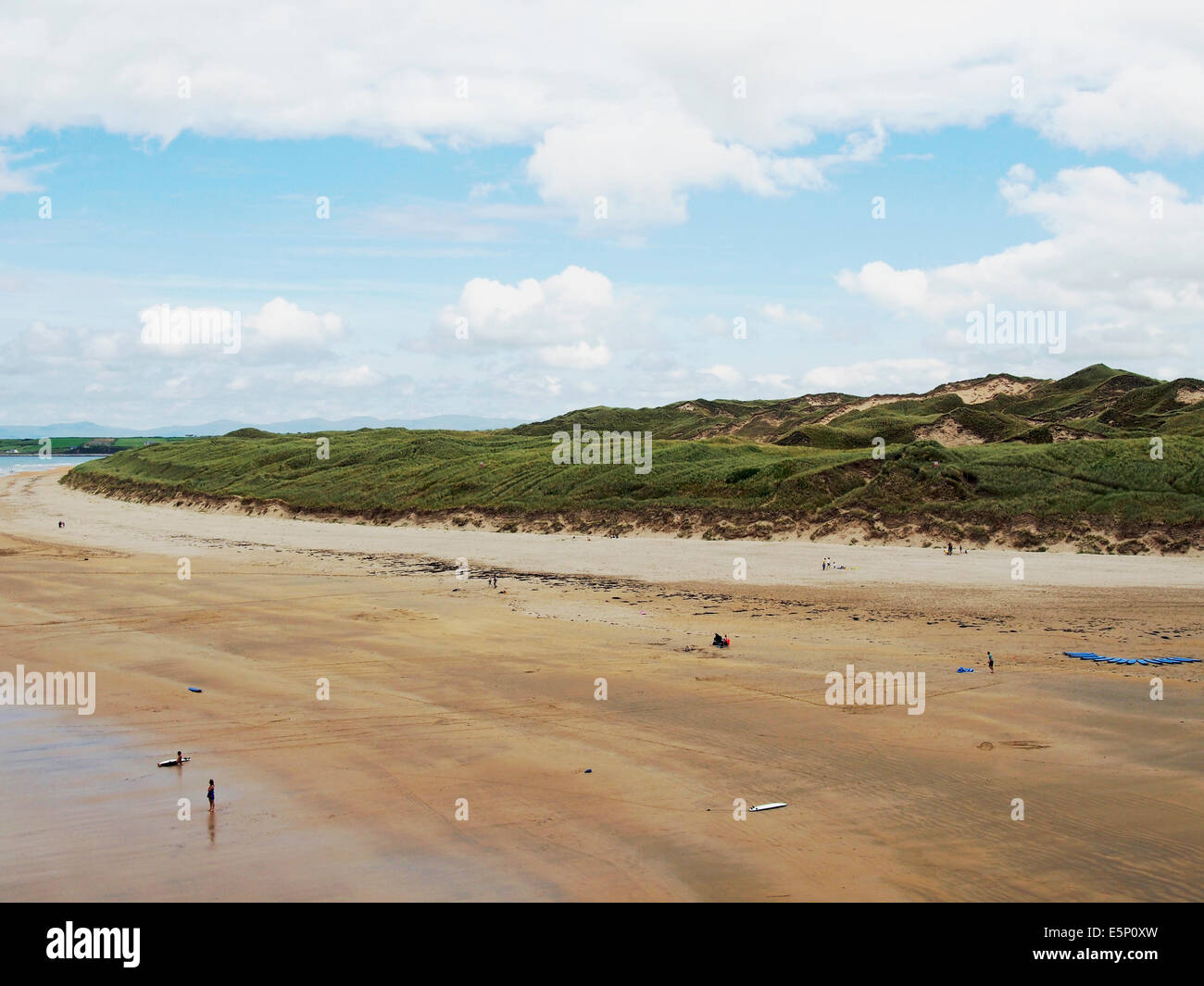 Tullan Strand, a 1 mile ,long surf beach extending north from Bundoran, County Donegal, Ireland Stock Photo