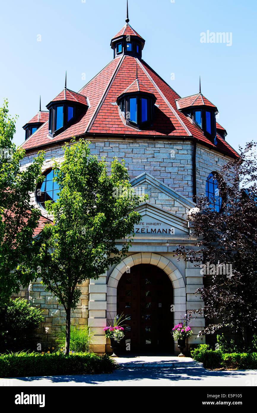 Niagara on the Lake Ontario Canada. Konzelmann Estate Winery on the