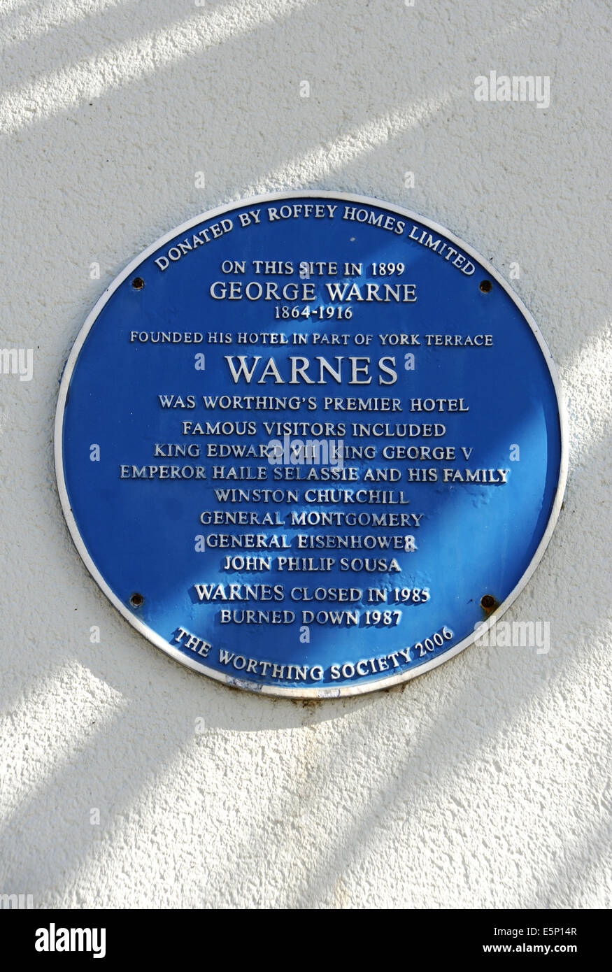 Worthing West Sussex UK Property The Warnes flats on Worthing