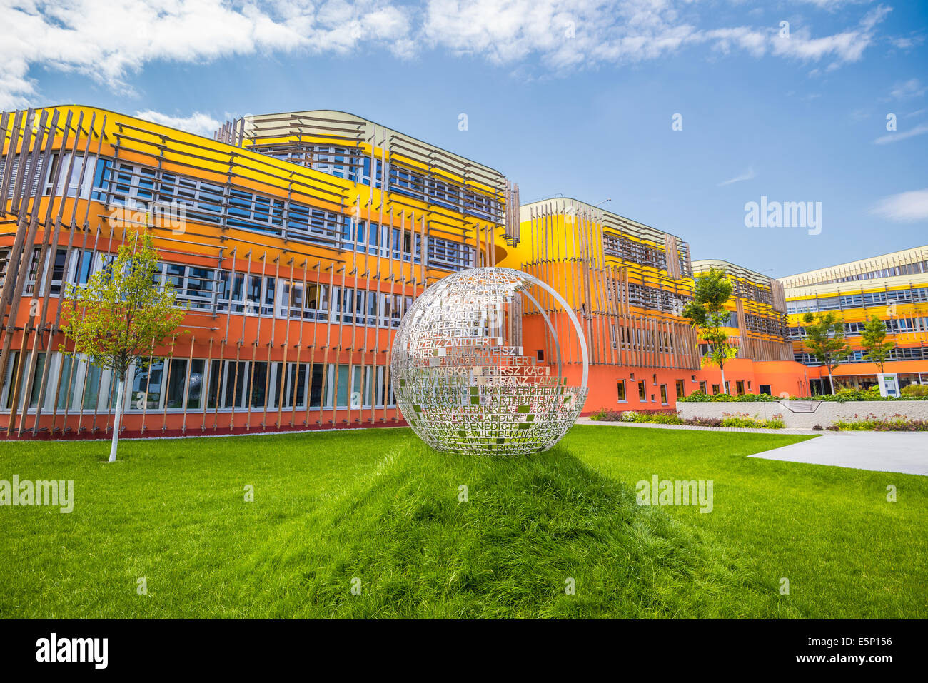 New Campus WU, Vienna University of Economics and Business. Stock Photo