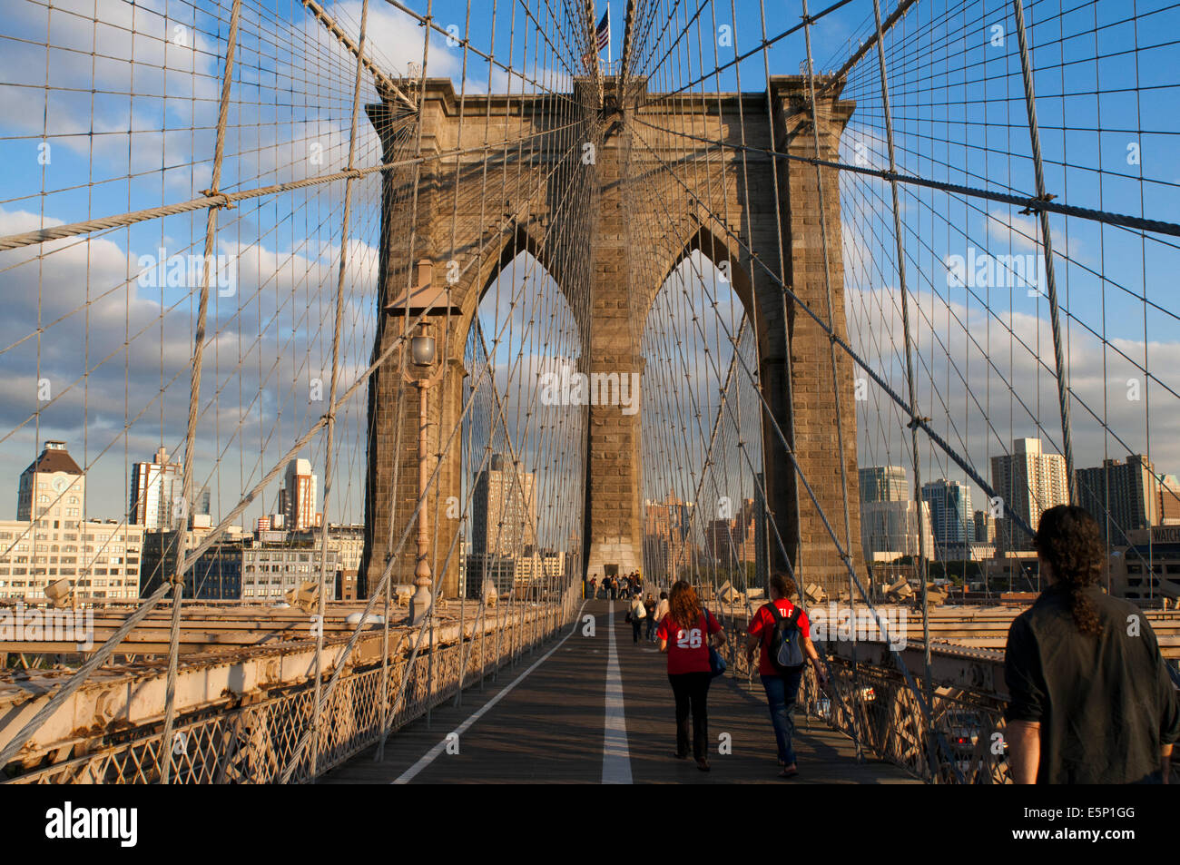 The Brooklyn Bridge New York City United States of America North