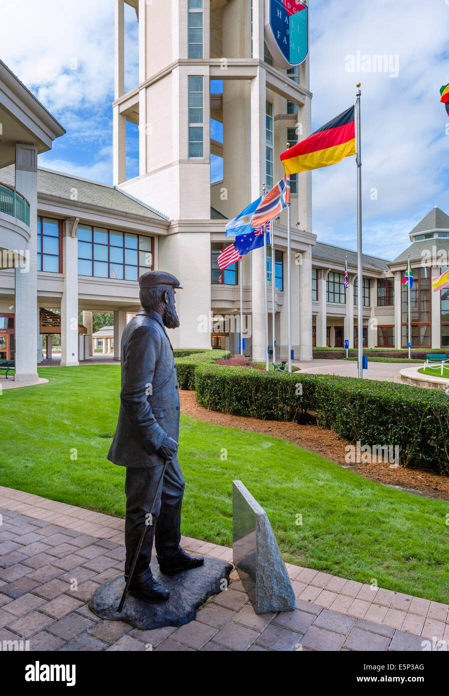 Statue of Old Tom Morris, The World Golf Hall of Fame, near St Augustine, Florida, USA Stock Photo