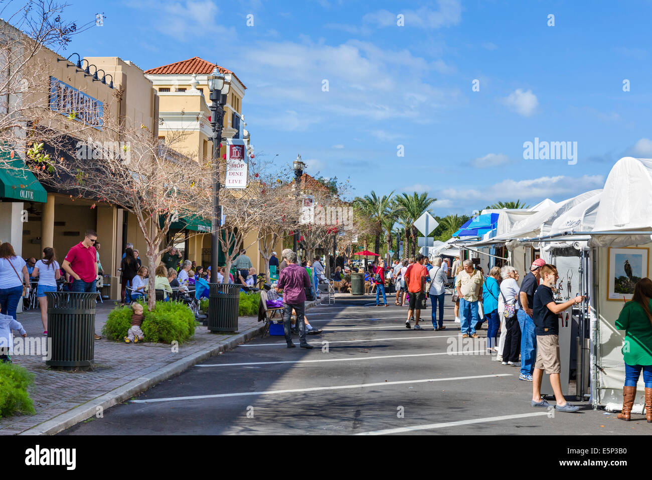 The San Marco district of Jacksonville during the San Marco Art