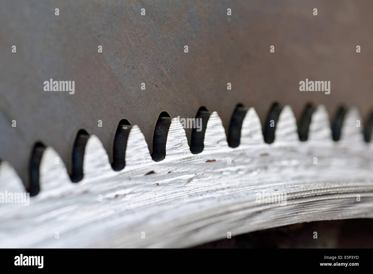 Made of metal gears for use in heavy industrial jobs Stock Photo