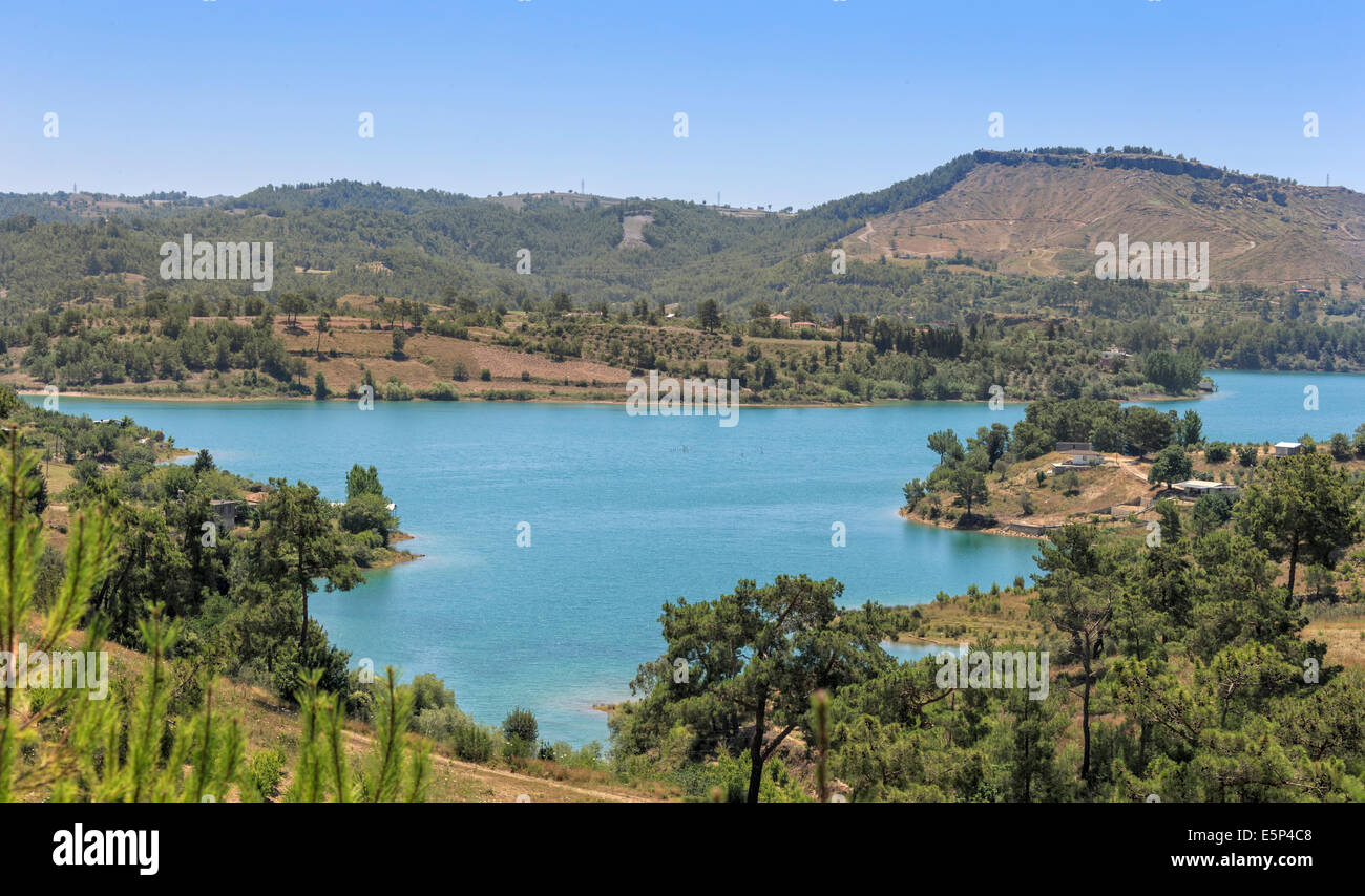 Manavgat river at Manavgat dam Stock Photo Alamy