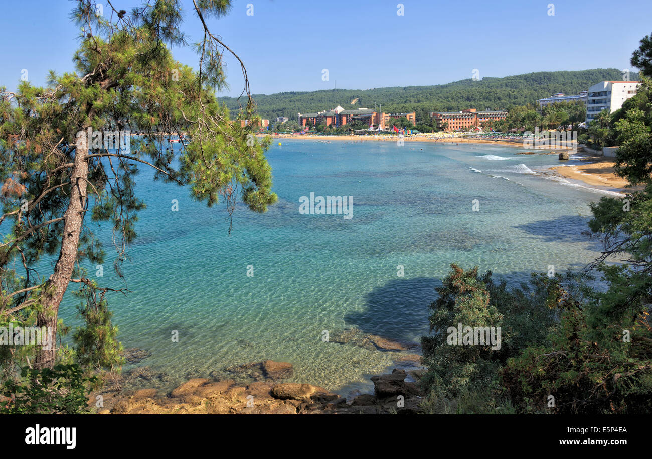 The bay of Incekum in Turkey Stock Photo - Alamy