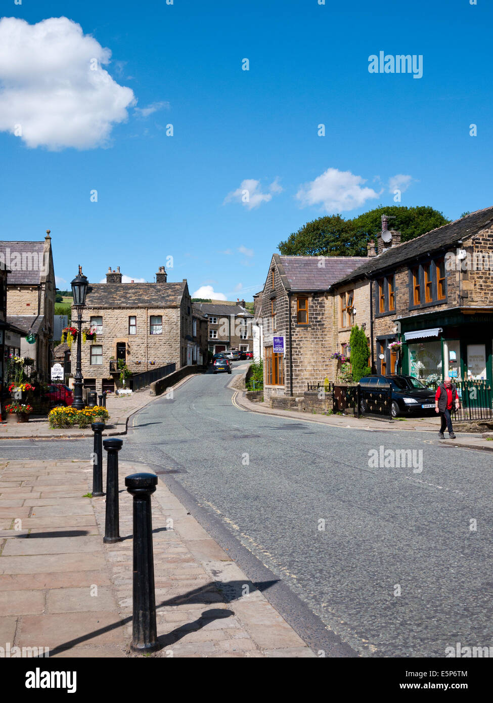 Delph village, Saddleworth, Greater Manchester, UK. Stock Photo