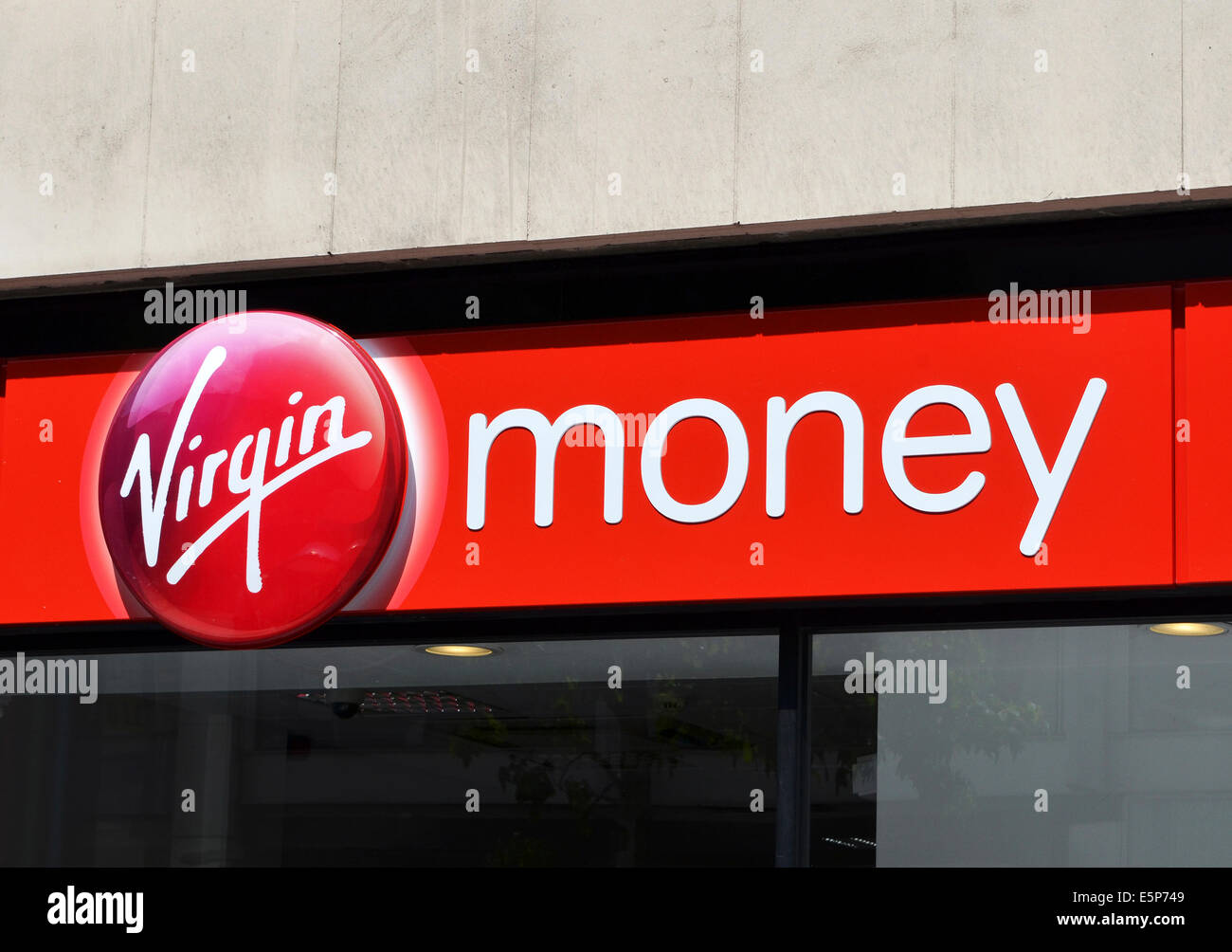 a virgin money branch Stock Photo