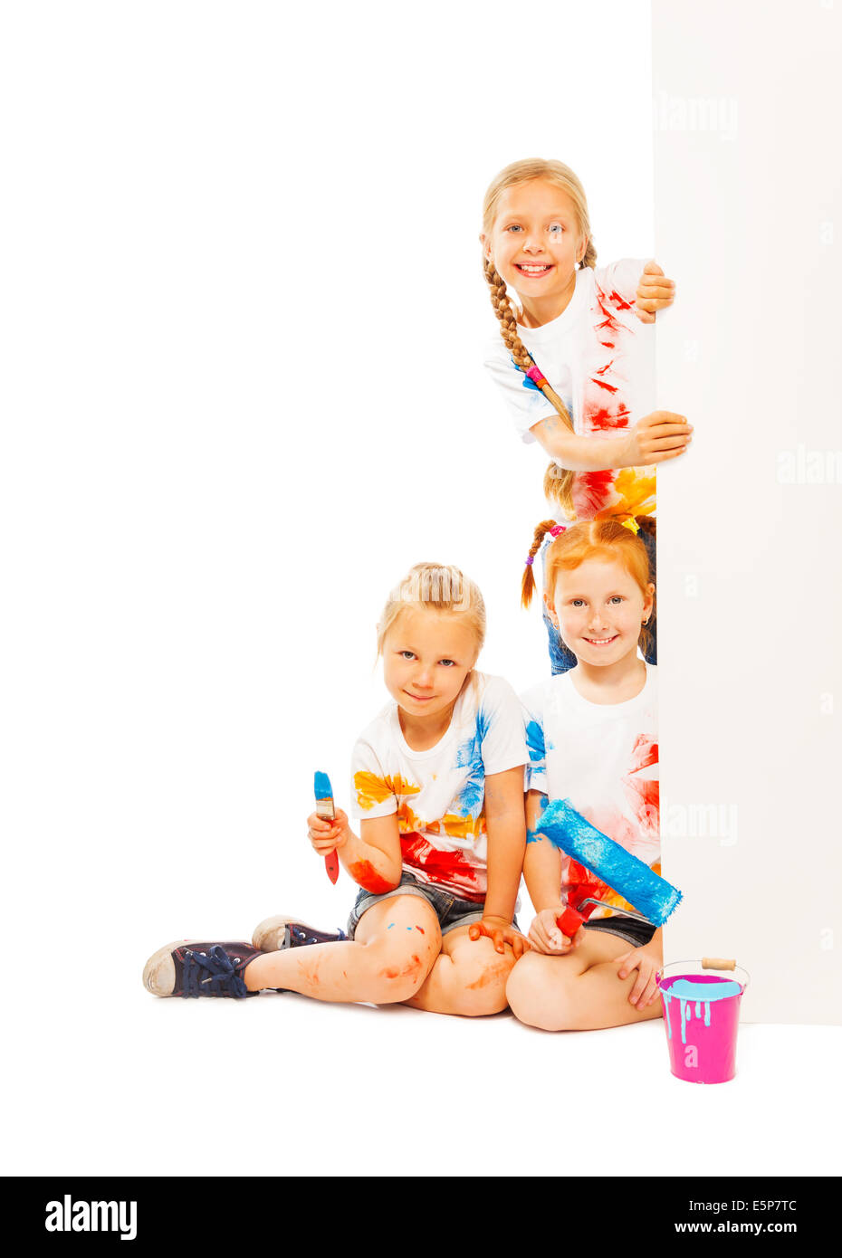 KIDS T-SHIRT DRESS PAINTERS PROMISE main image 0