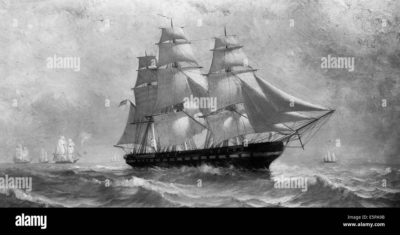 Frigate ship sketch hires stock photography and images Alamy