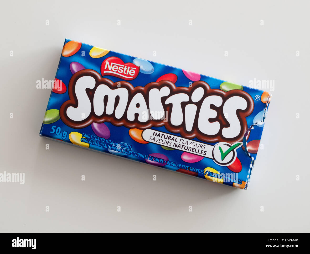 A box of colourful Smarties candy, manufactured by Nestlé Stock Photo -  Alamy