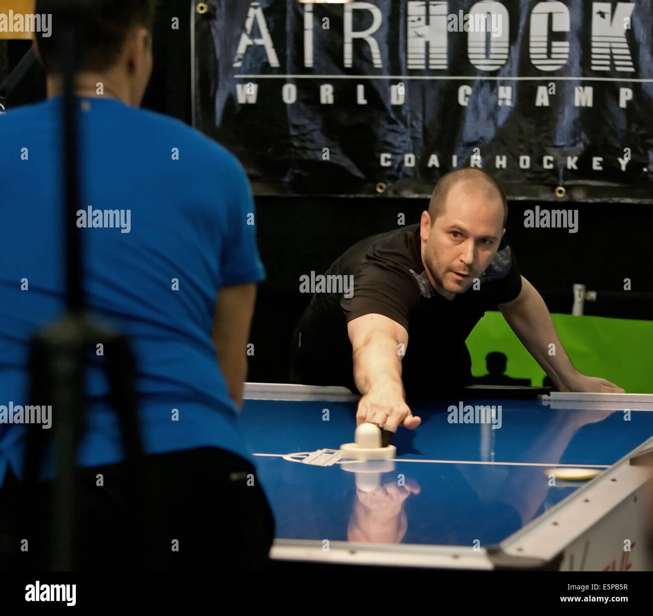 Denver Colorado Usa 3rd Aug 2014 Billy Stubbs Right Sends A