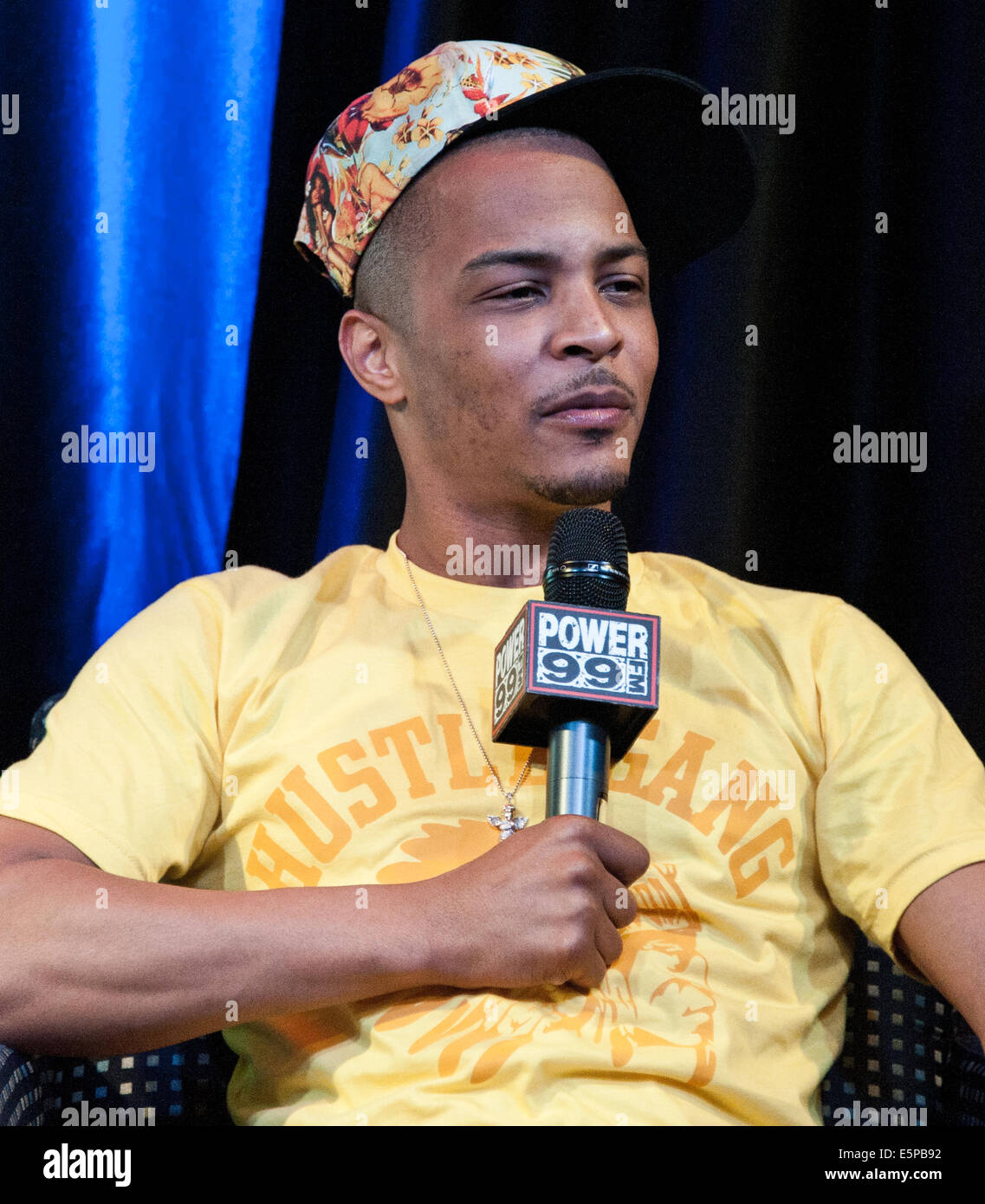 Bala Cynwyd, Pennsylvania, USA. 4th August, 2014. American Rapper T.I