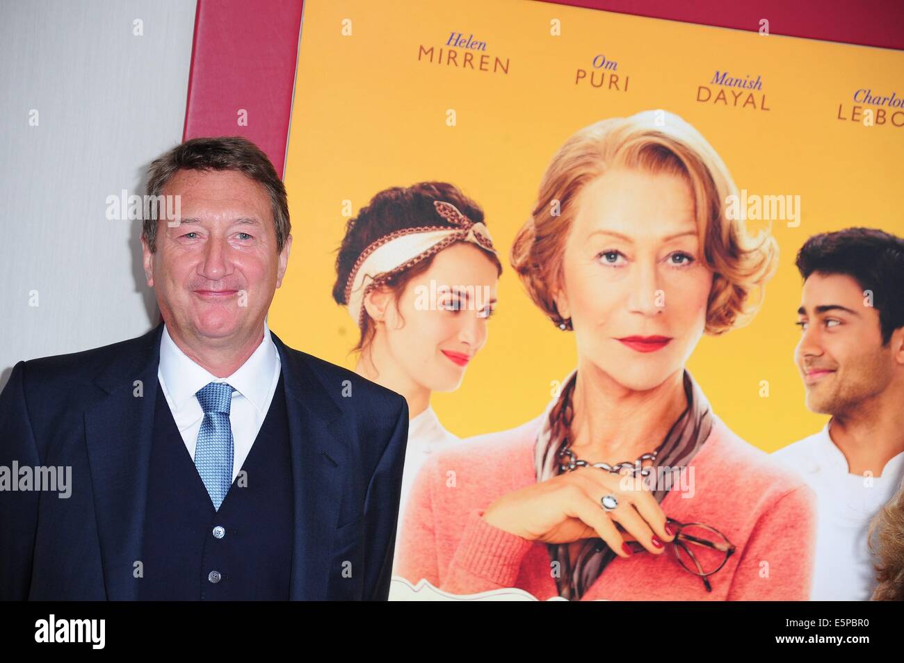 New York, NY, USA. 4th Aug, 2014. Steven Knight at arrivals for THE HUNDRED-FOOT JOURNEY Premiere, Ziegfeld Theatre, New York, NY August 4, 2014. Credit:  Gregorio T. Binuya/Everett Collection/Alamy Live News Stock Photo