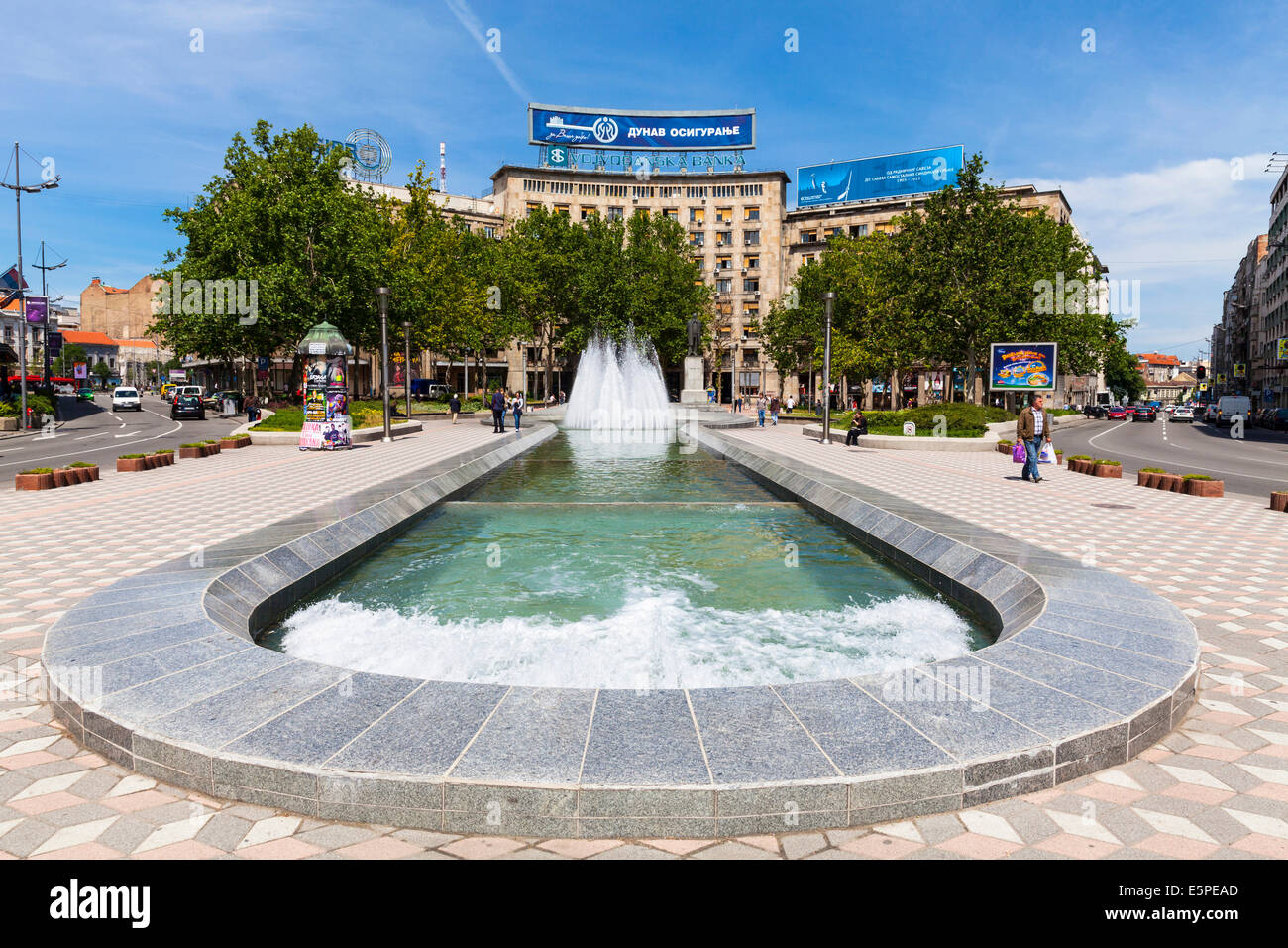 Nikola Pasic Square, Savski Venac, New Belgrade, Belgrade, Serbia Stock  Photo - Alamy
