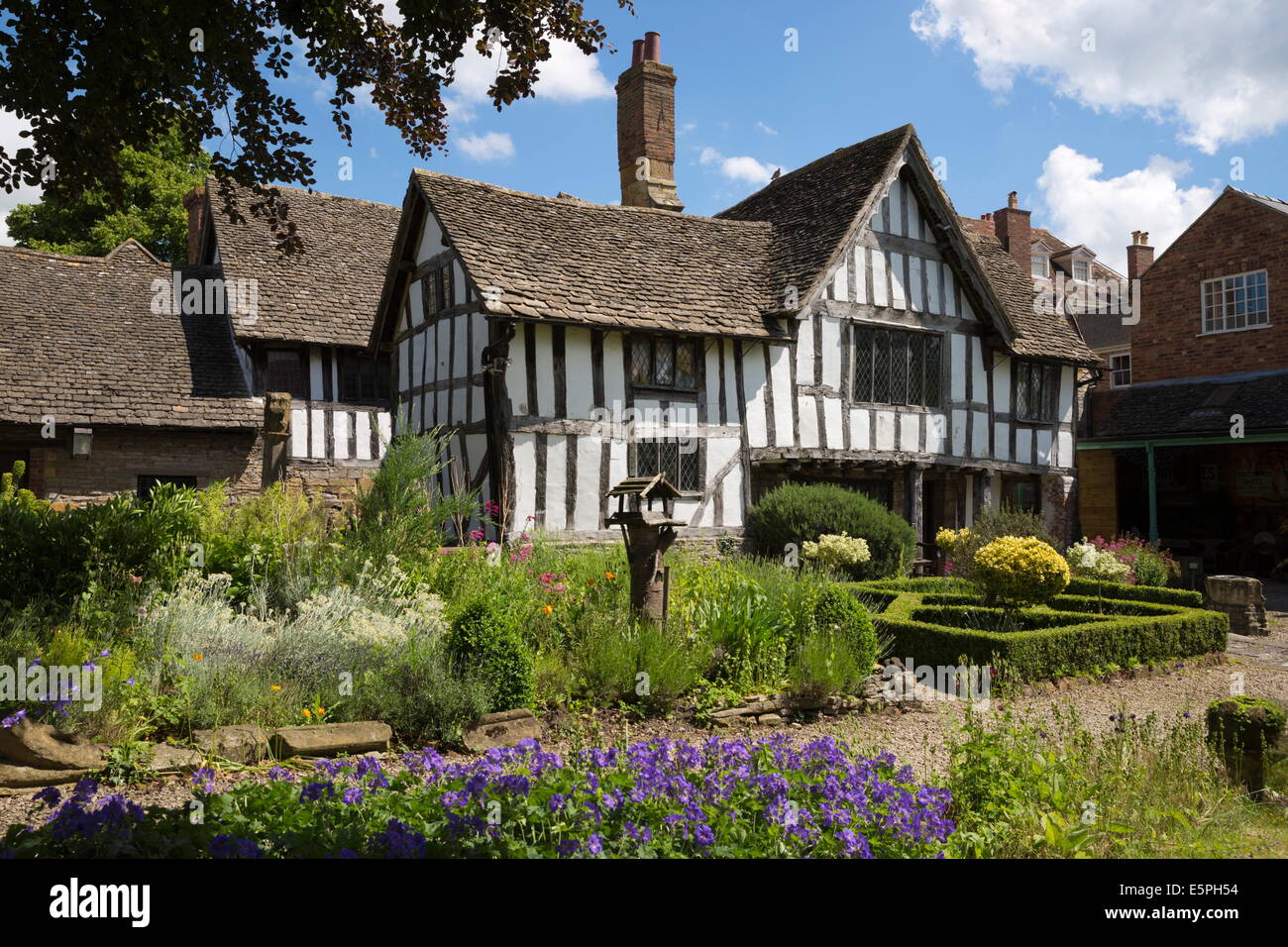 The Almonry Museum and garden, Evesham, Worcestershire, England, United
