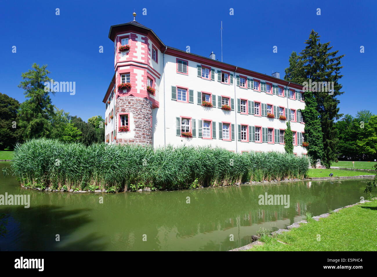 Schloss Eichtersheim Castle, Angelbachtal Valley, Kraichgau, Baden Wurttemberg, Germany, Europe Stock Photo
