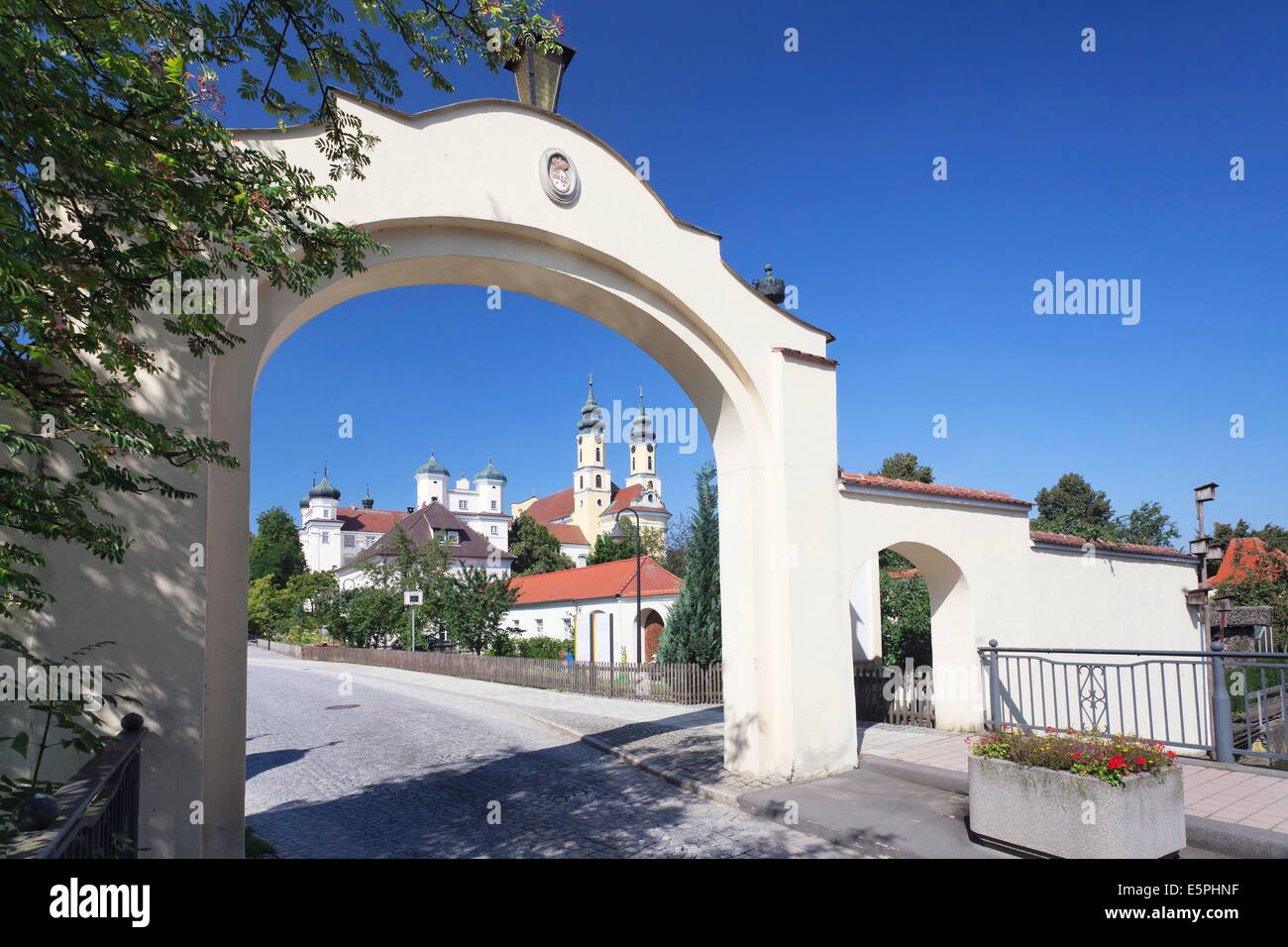 Abbey church, Rot an der Rot, Upper Swabia, Baden Wurttemberg, Germany, Europe Stock Photo