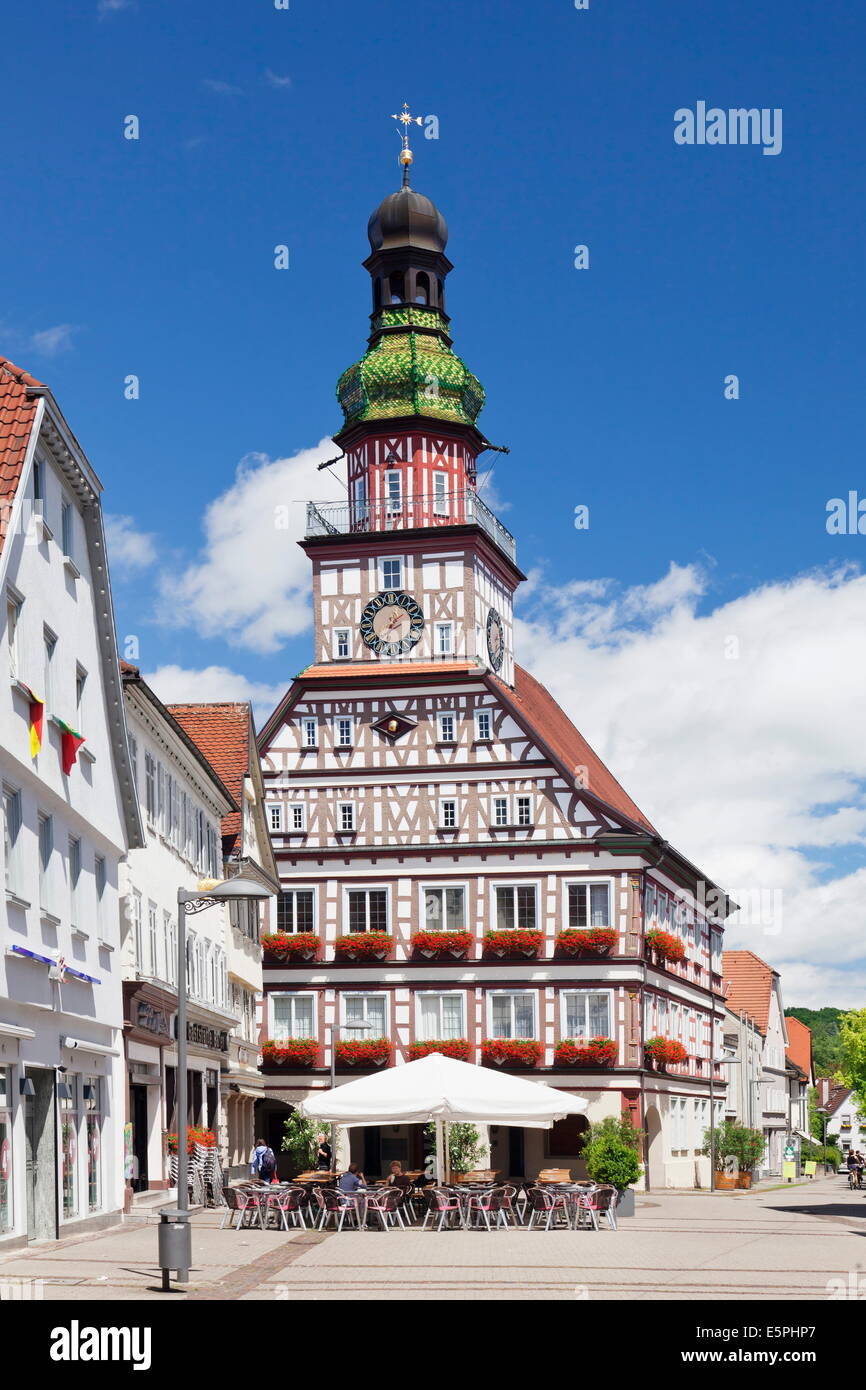Town Hall, Kirchheim unter Teck, Swabian Alb, Baden Wurttemberg