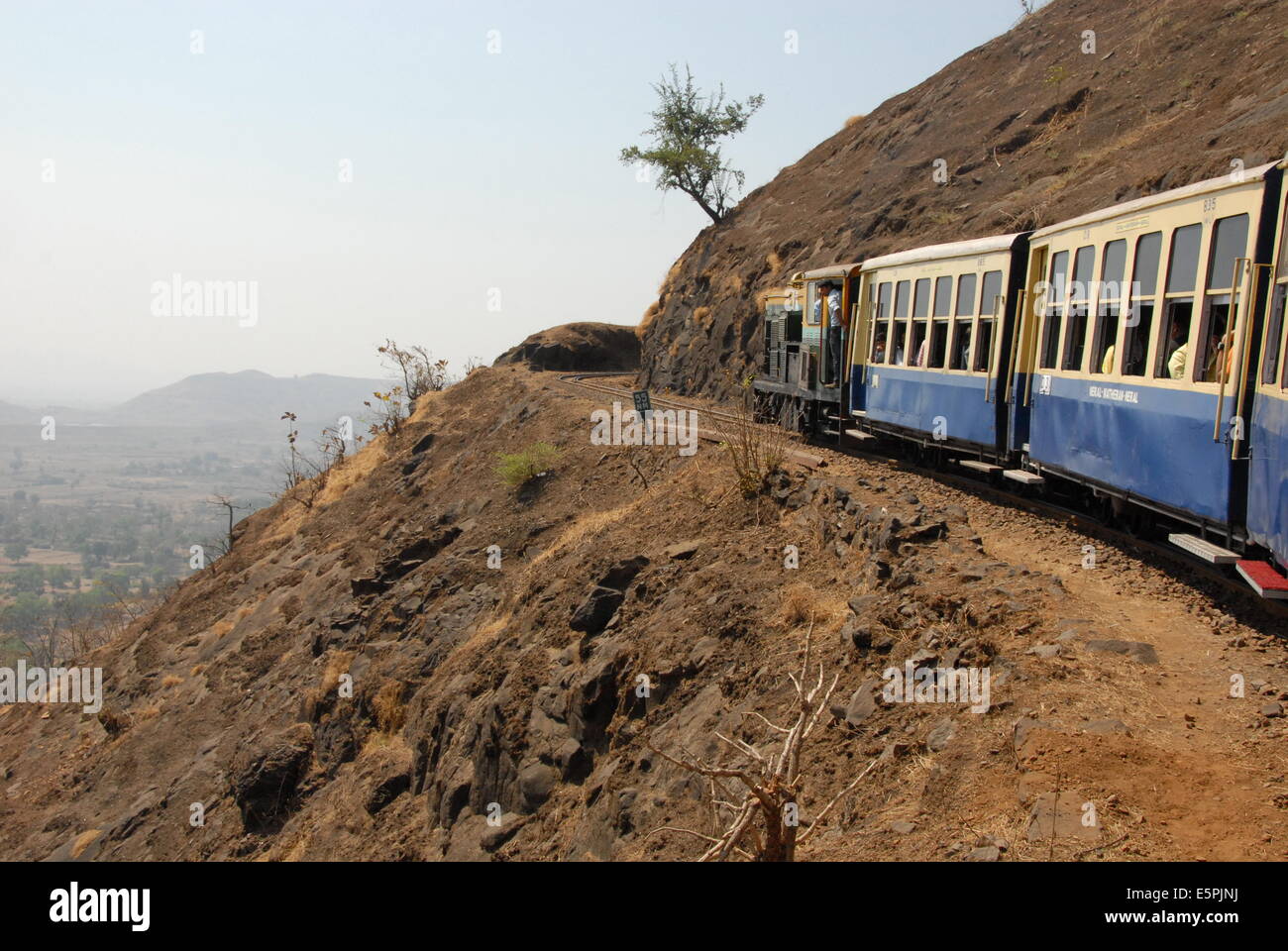 The toy train that climbs from Neral to the roadless Matheran plateau