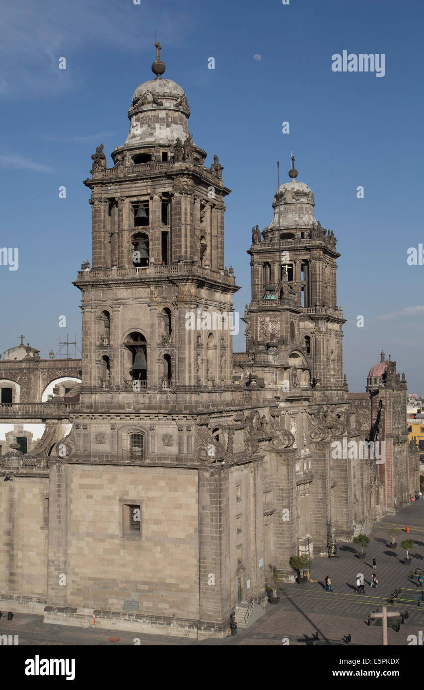 Metropolitan Cathedral, Mexico City, Mexico, North America Stock Photo