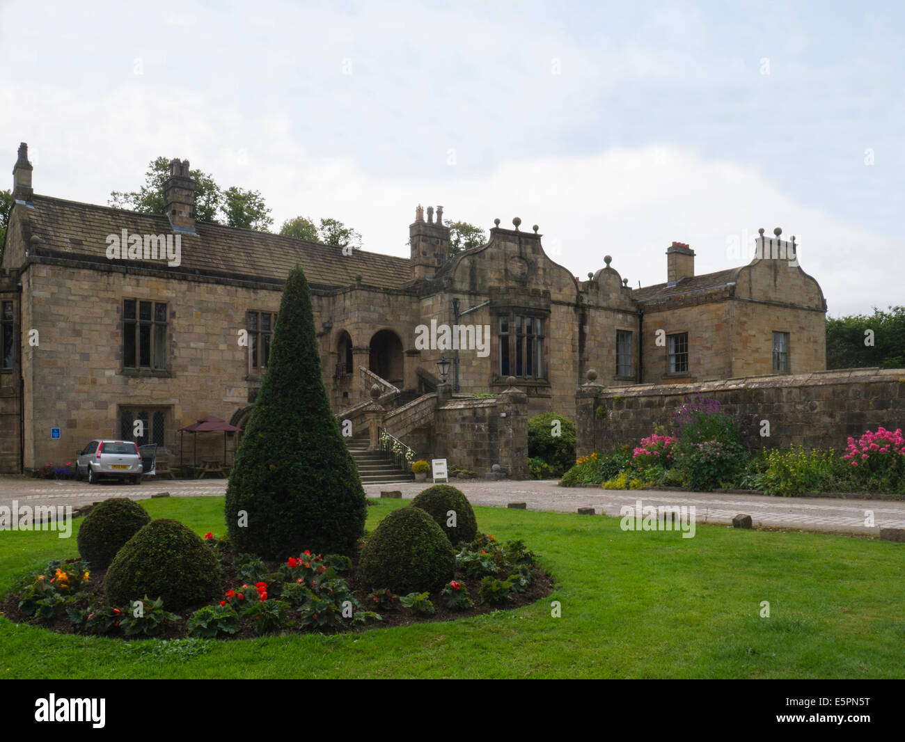 Medieval Conference House Whalley Abbey Lancashire England UK Stock