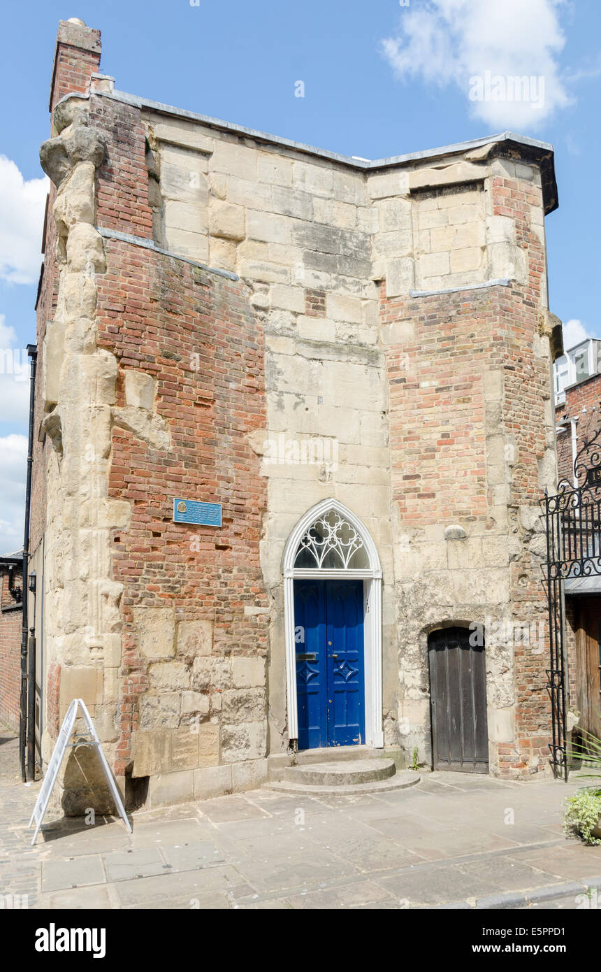 King Edward's Gate leading to St Peter's Abbey Precinct in Gloucester